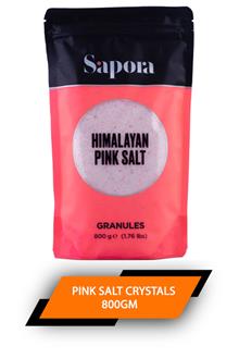 Sapora Pink Salt Crystals 800gm